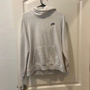 Nike chunky neck hoodie, size Large